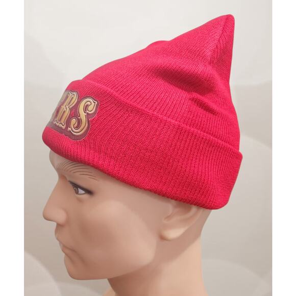 Cap Beanie Red San Franciso 49ers Unisex with Logo - Picture 5 of 5
